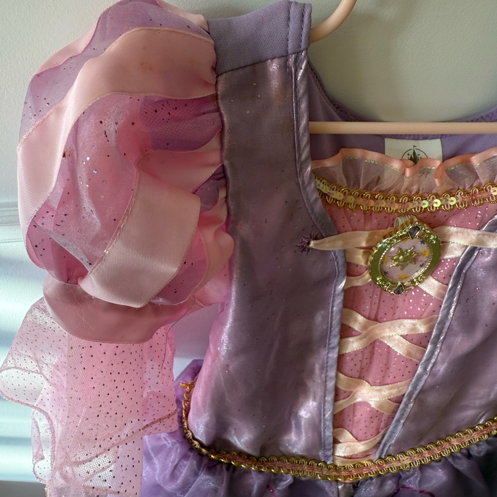Disney Lavender and Pink Princess Dress - Picture 5 of 6